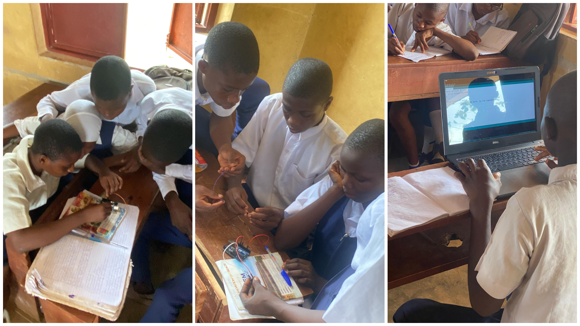 Students at Beje High School